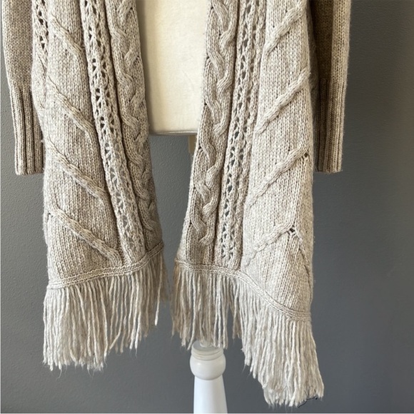 Anthropologie Angel Of The North Anais Wool Blend Cardigan Sweater - Picture 6 of 12
